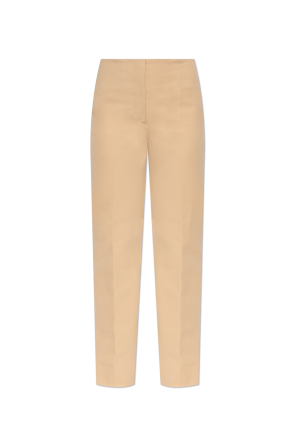 Beige Pants with logo Moncler - Vitkac AS